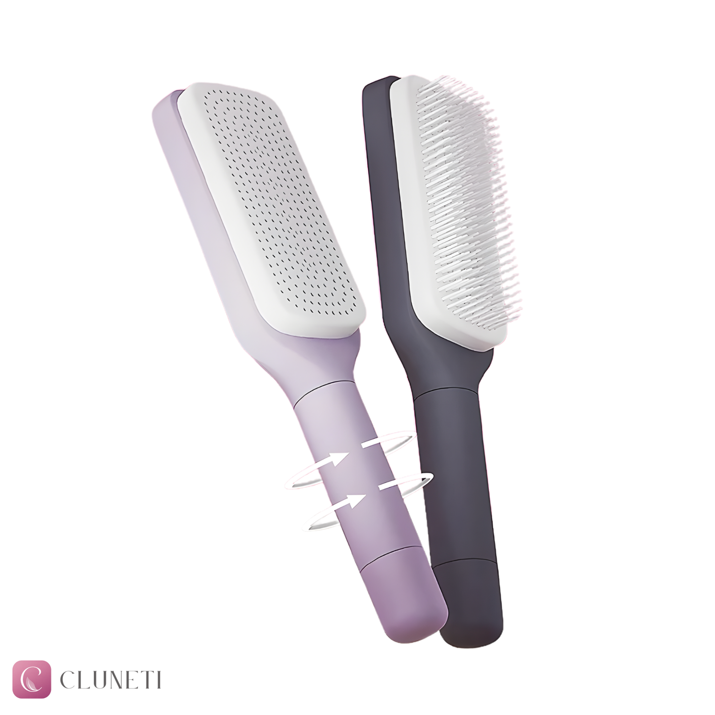 Self-Cleaning Hair Brush - Cluneti™