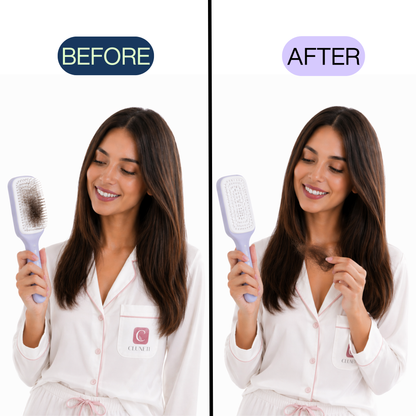Self-Cleaning Hair Brush - Cluneti™