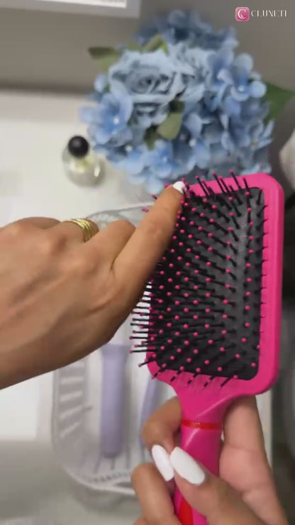 Self-Cleaning Hair Brush - Cluneti™